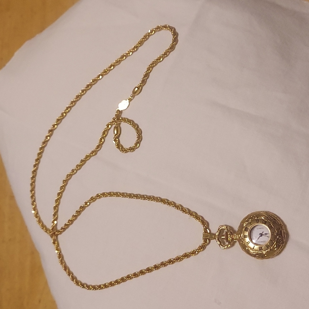 Napier Gold Pendant Necklace